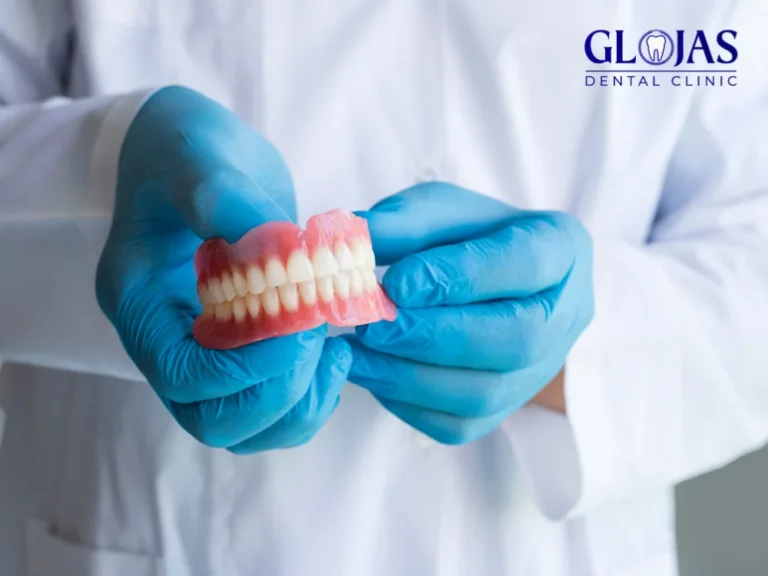 false-dentures